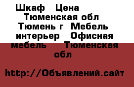 Шкаф › Цена ­ 1 500 - Тюменская обл., Тюмень г. Мебель, интерьер » Офисная мебель   . Тюменская обл.